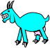 The blue goat